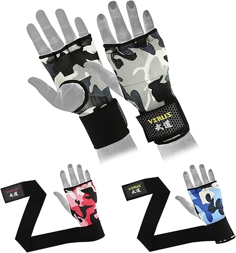 camo mma gloves