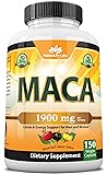 Organic Maca Root – Black, Red & Yellow – 1900