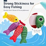 hahaland 22pc Fabric Fishing Game Montessori Toys for 1 Year Old Kids view 3