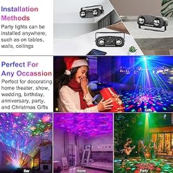 Disco Ball Light,Party Disco Dj Strobe Ocean Star