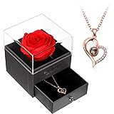 Hicarer Necklace Gift for Girlfriend I Love You in