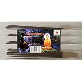 Gifts2buy Premium Incense Sticks Pack, 4 Fragrances - Buddha, Oud, Palo Santo, Sandalwood, 11 Sticks of 15 Grams per Fragrance, for Meditation and Aromatherapy