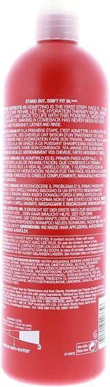 Tigi Bed Head Urban Antidotes Resurrection Shampoo 750ml Damaged Hair Care view 7