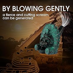 “OW” Aztec Death Whistle - Produces Loud
