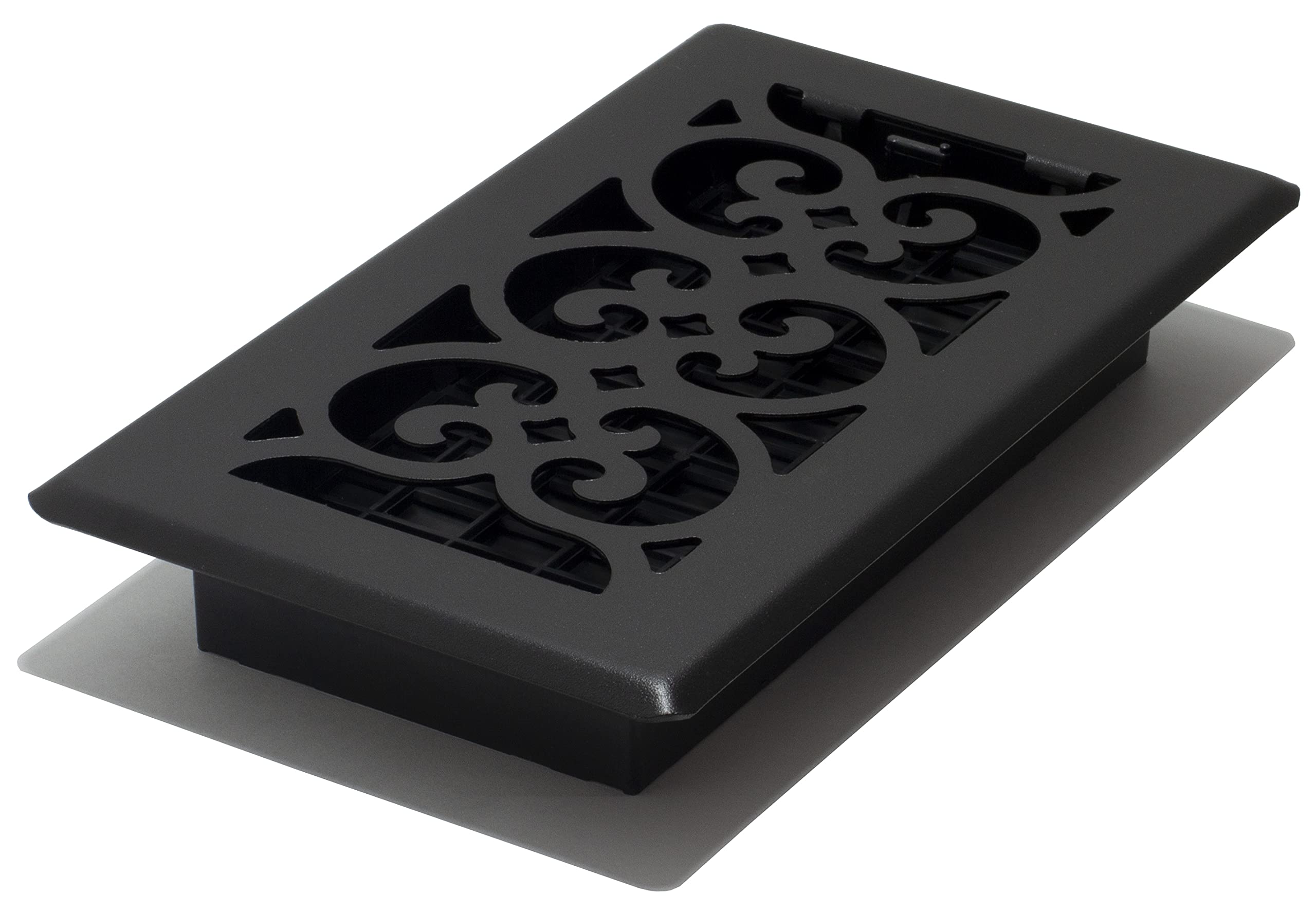 Decor Grates ST408 Classic Collection Decor Design Painted, Floor Register, 4x8 Inches