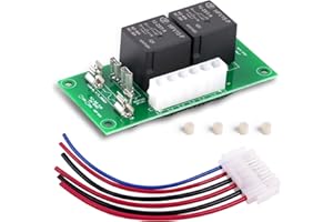 VORGENS RV Power Gear Slide Out Relay Control Board for RV Power Gear Slide Out System #Replace Fleetwood 246063 & 14-1130, 14-1098, 14-1086 Relay Control Board 12V 20Amps