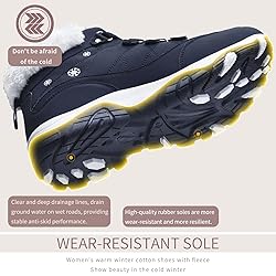 ASHION Women's Snow Boots Classic Snowboots Winter