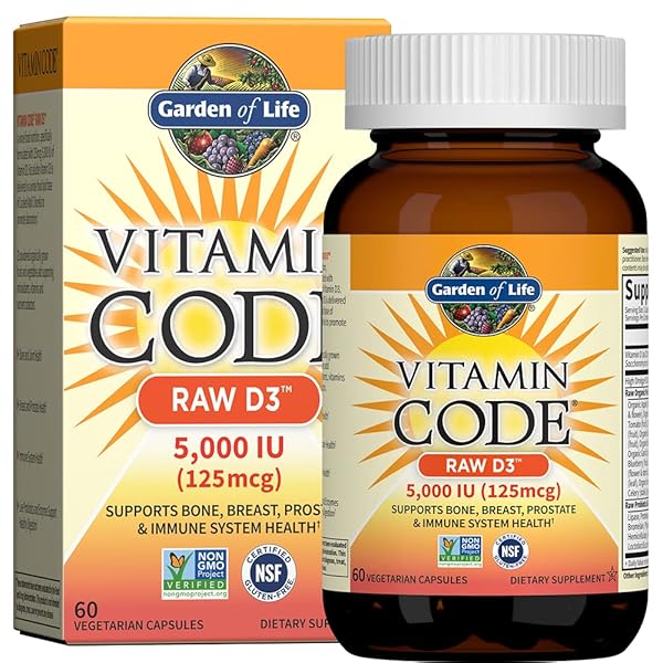 GARDEN OF LIFE VITAMIN D, VITAMIN CODE RAW...