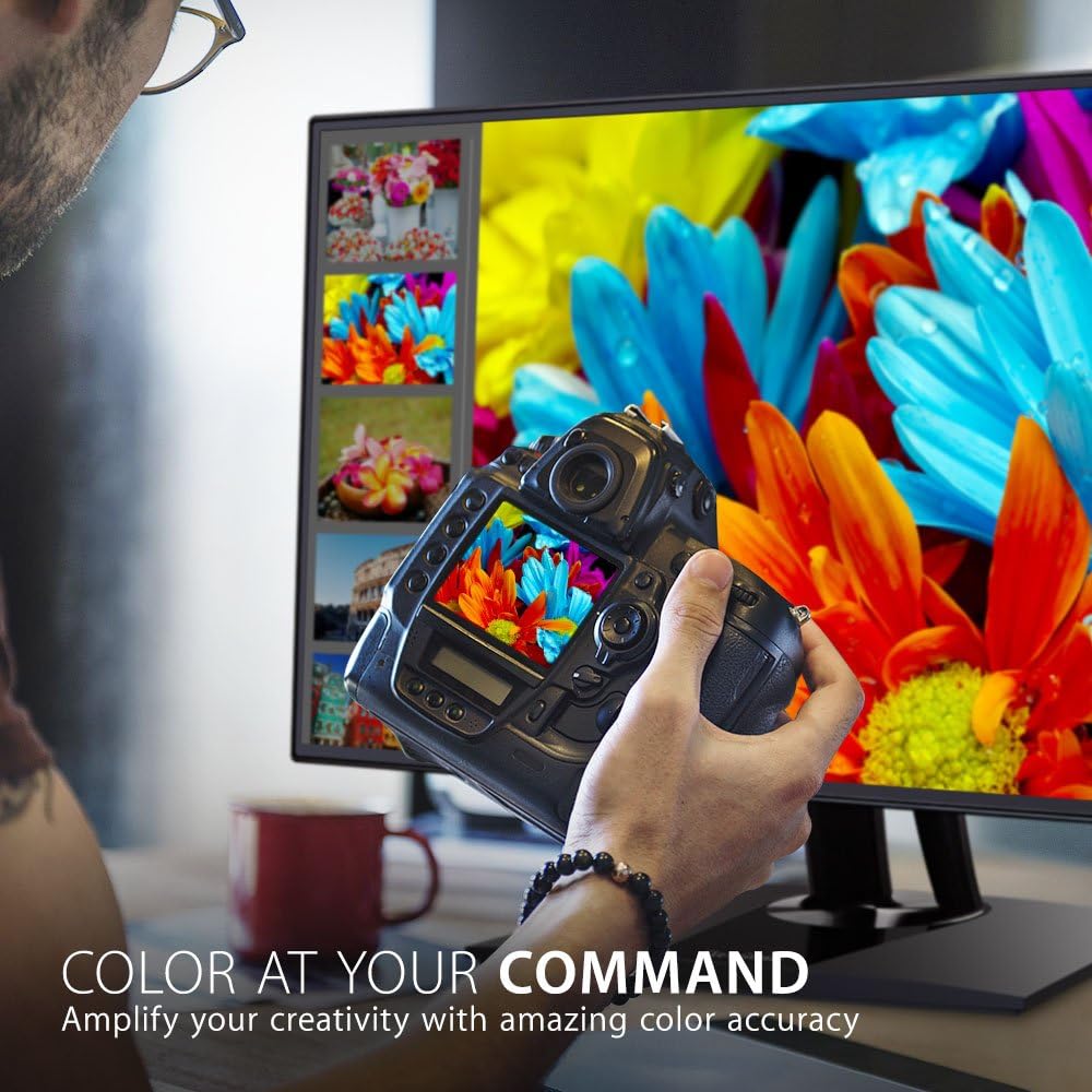 ViewSonic VP2768 LED monitor, 27", 2560 x 1440 1440p (Quad HD), IPS, 350 cd/m2, 1000:1, 5 ms, HDMI, DisplayPort - Image 3