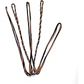 DEERACE D97 Handmade Flemish Twist Fast Flight Bow String Replacement Bowstring for Traditional Longbow Recurve Bow
