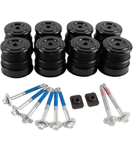 IiLentes 924-065 924-066 Body Cab Mount Bushing Kit For 2008-2016 Ford F250 F350 F450 F550 Super Duty Radiator Support Or Body Position 1 2 3 Or 4, Body Bushings - Canada - View #6