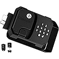 RV Door Lock Replacement with Keypad and Remote, Full Metal Camper Door Lock, Premium RV Keyless Entry Door Lock for Travel Trailer, RV Accessories, Lock Hole 3.75" X 2.75" X 1.5"