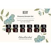 Edens Garden Essential Oils Body Discovery 6 Set – 100% Pure Therapeutic Grade, Undiluted, Natural Aromatherapy Scents for Diffusers, Massage & Yoga – Wellness Gift for Men & Women, .92 ml/ 6 Pack