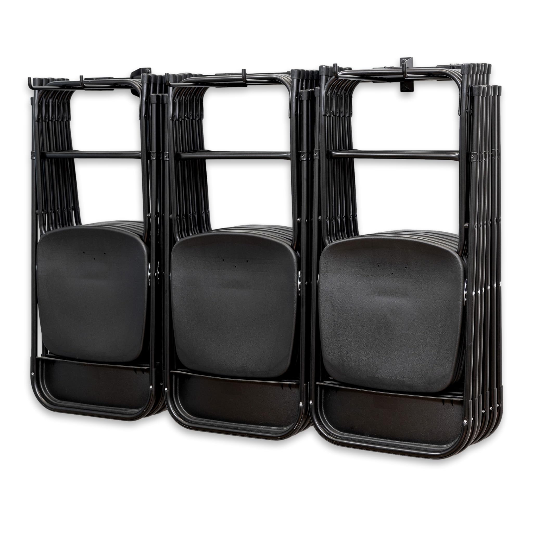 StoreYourBoard Chair Storage Rack, Folding and Beach Chairs Wall Mount, Home and Garage Hook Hanger System
