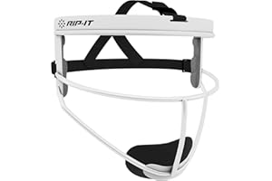 RIP-IT Original Defense Softball Face Mask | Lightweight Protective Softball Fielder's Mask