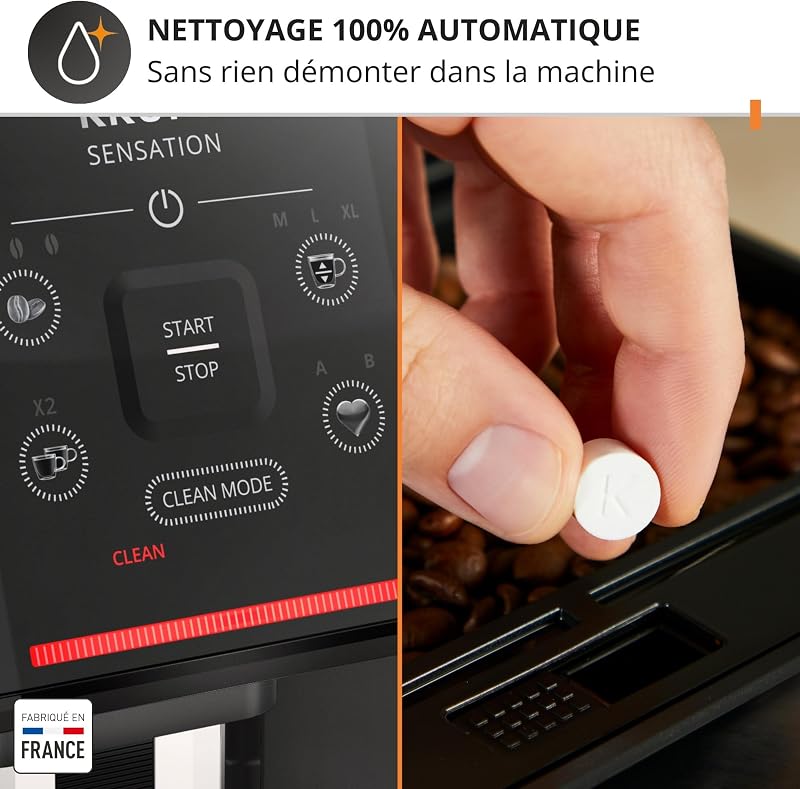 - Sensation - Machine à café grain Automatique compacte - 15 bars