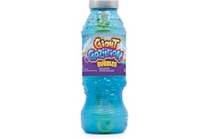 Gazillion Giant Bubble Solution 1 L – Creates Huge, Extra‑Elastic Bubbles, Safe & Non‑Toxic, Includes 7‑in‑1 Bubble Wand, Outdoor Refill for Wands, Machines & Kids’ Party Fun Ages 3 +