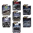 Hot Wheels Batman 1:50 Scale Complete Set of 7 Diecast Vehicles Bundle from DKL20-956R Release