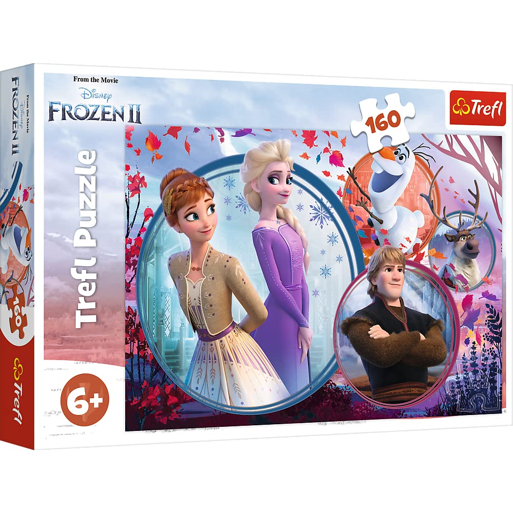 Puzzle 160 Frozen 2 Siostrzana przygoda