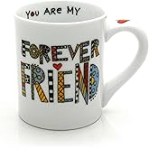 Enesco Our Name Is Mud Cuppa Doodle Friend Mug, 4.5 inches