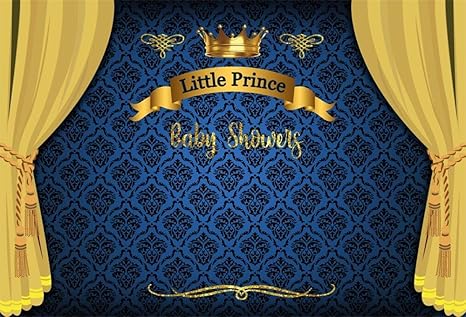 Amazon Com Lfeey 10x8ft Little Prince Baby Shower Backdrop Boy Amazon Com Lfeey 10x8ft Little Prince Baby Shower Backdrop Boy