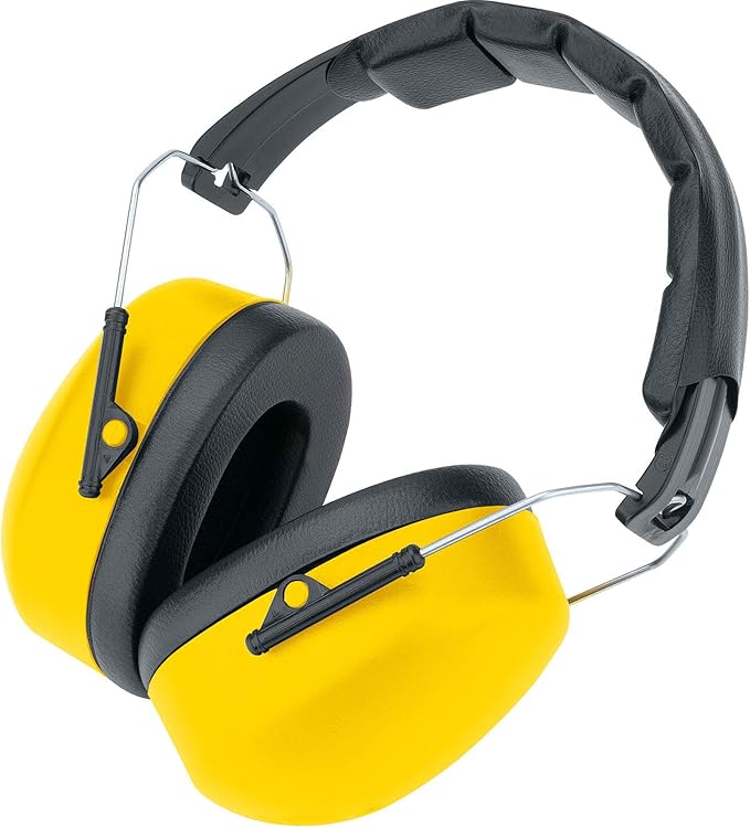 Draper 82651 Ear Defenders, Yellow Amazon.co.uk DIY & Tools