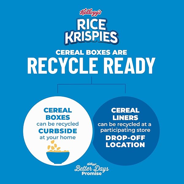 RICE KRISPIES, BREAKFAST CEREAL, ORIGINAL, FAT FREE FOOD, 9OZ BOX