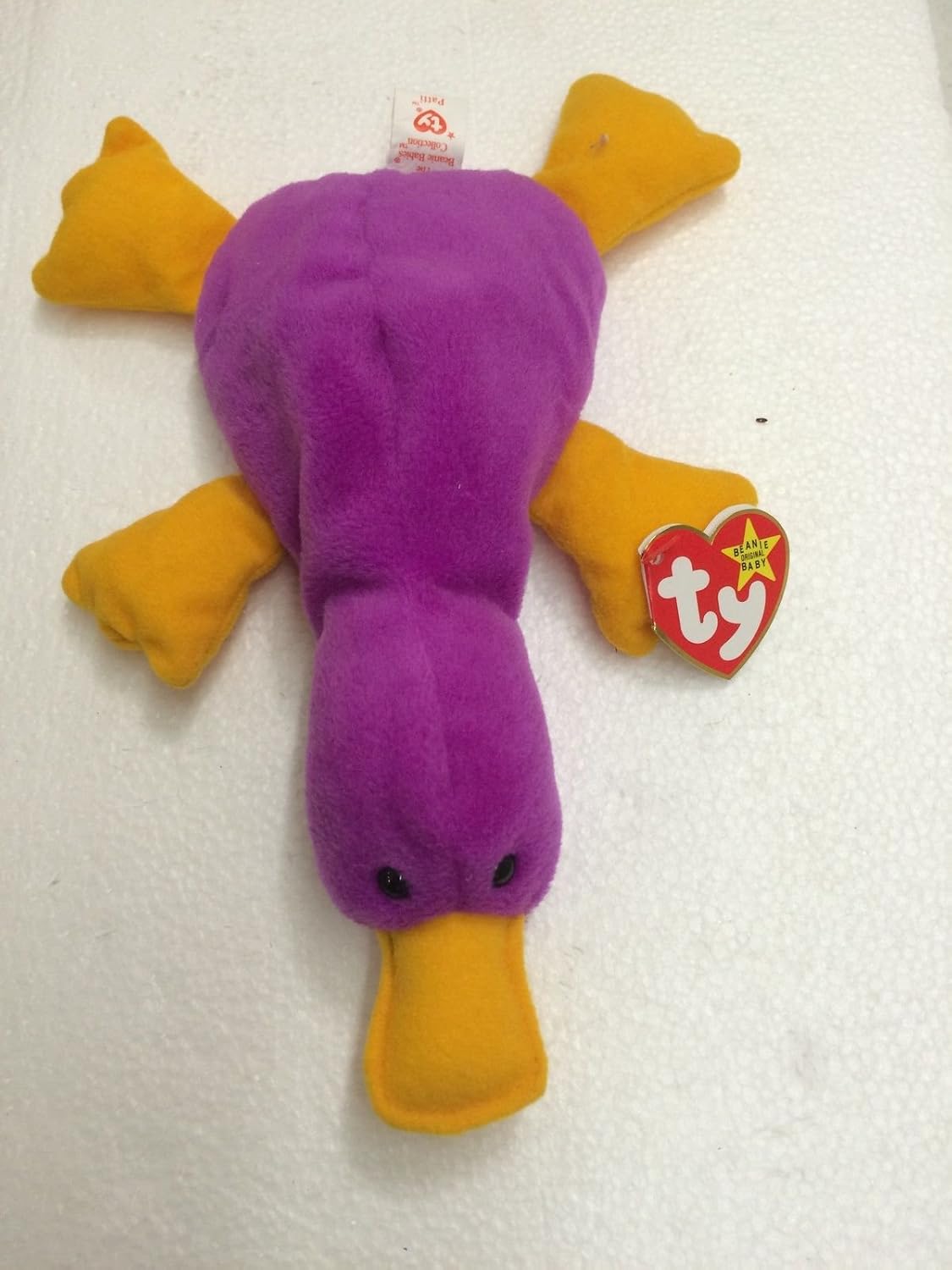 beanie baby platypus value