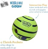 Wobble Wag Giggle Allstar Innovations Ball Dog Toy - Interactive No Batteries view 3