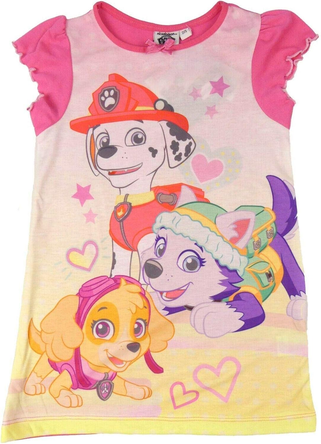 Amazon.com: Girls Nightie Nightdress Character Disney Cartoon Paw Patrol: Clothing