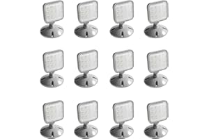 LED ENERGY PLUS Remote Outdoor Emergency Light Head – Single Head LED Lamp, Weatherproof Emergency Exit Lighting – 3.6V OR 9.6V Volts, 1.7 Watts (12 Pack)