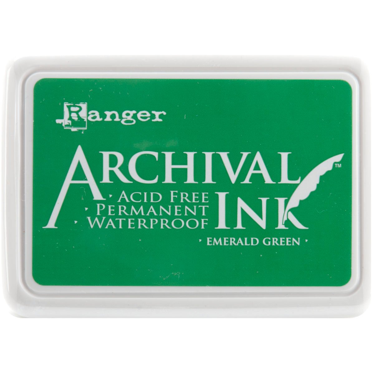 Ranger Archival Ink Pad #0-Emerald, Green