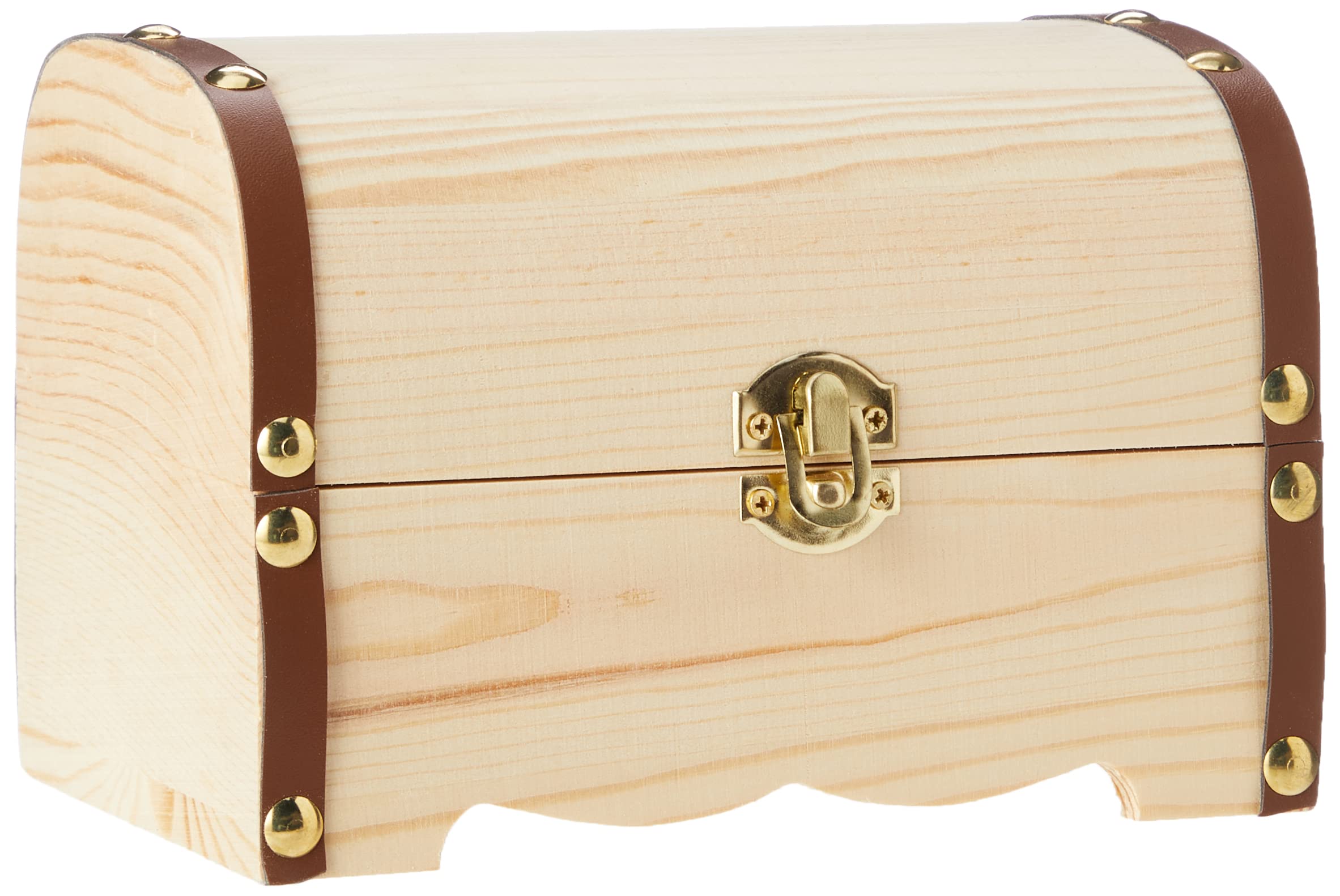 Glorex GmbH 6 2003 215 Treasure Chest FSC Mix Pine Wood