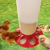 VandanCoop 1kg Chick Feeder & 1L Waterer Set Poultry Pigeon Coop Automatic view 2