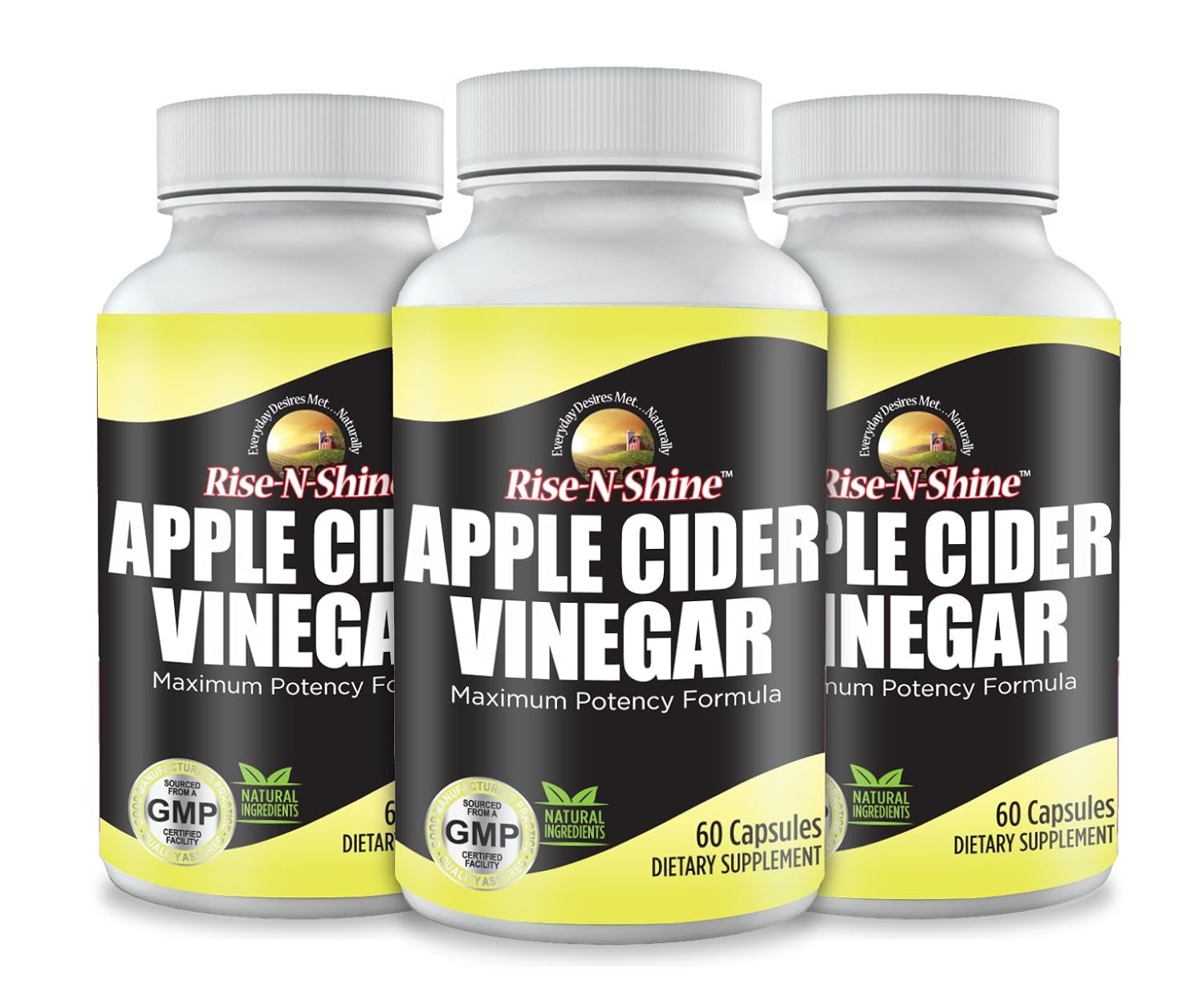 Apple Cider Vinegar Pills for Weight Loss Support with ACV, Iodine