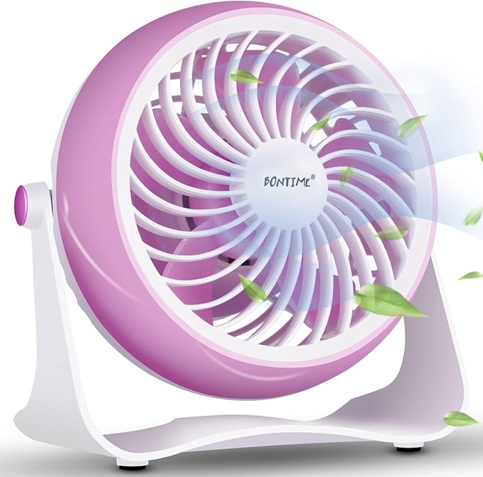 Bontime Mini-Handventilator – niedlicher & bezaubernder USB-aufladbarer