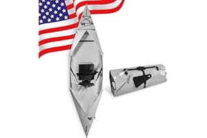 Tucktec 10' PRO Foldable Kayak - Full Size Folding Kayak - Portable Kayak for Adults - Made in USA