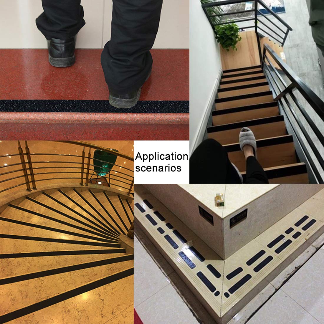 Tools & Home Improvement Treads Grip Tape Stairs Hxtape Black AntiSlip