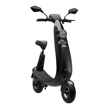 Ford Elektroroller OjO - Stylischer Elektro Scooter max. 25 km/h - Schwarz