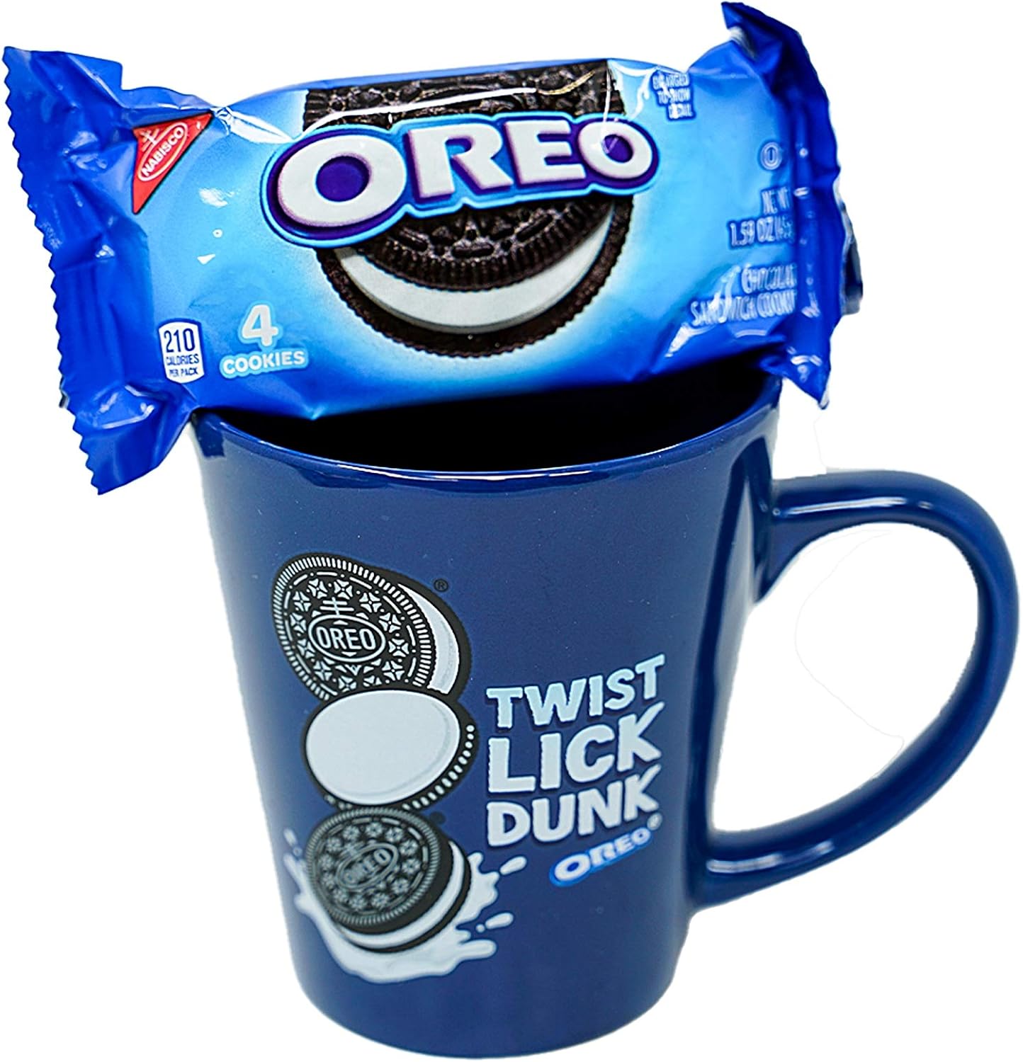 Oreo Coffee Mug and Cookie Gift Set, Fun Dunking Cup for