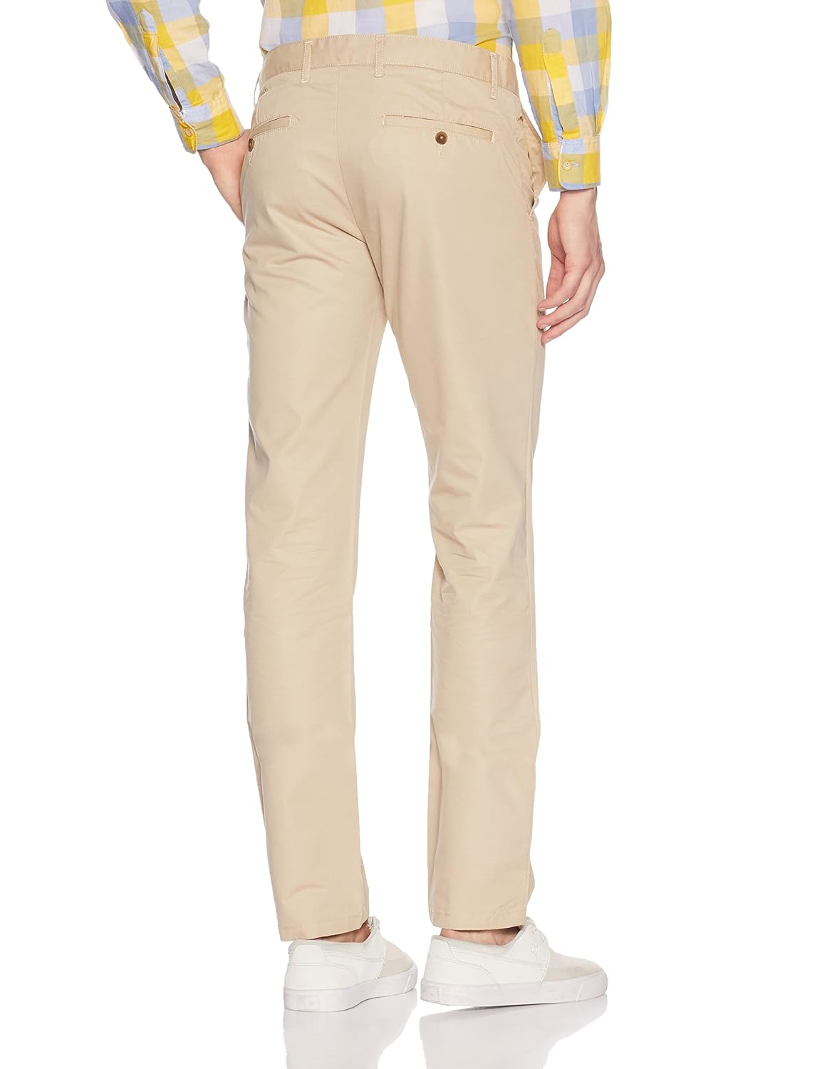 symbol amazon brand men's slim fit casual trouser