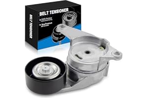 SZKAIDAG 38397 Drive Belt Tensioner Assembly with Pulley for:-Chevy Equinox Malibu Impala for:-GMC Acadia Terrain for:-Cadillac CTS for:-Buick Enclave for:-Pontiac G6 for:-Saab 9-3 for:-Saturn Aura