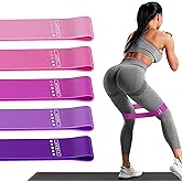 Resistance Loop Exercise Bands Exercise Bands for Home Fitness, Stretching, Strength Training, Physical Therapy,Elastic Worko