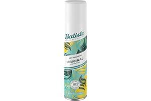 Batiste Original Dry Shampoo, 6.76 OZ / 200ml , Powder, Oily Hair, Oil Control, Citrusy Scent