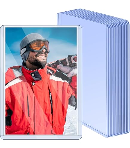 4 x 6 card sleeves Amazon.com : Outus 4 x 6 Inches Acrylic Photo Holder Rigid Plastic Baseball Card Pocket Protector Clear Acrylic Sleeve Sheet Protector for Sport Card & Photo(30 Pieces) : Office Products