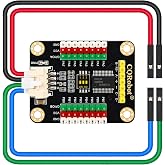 CQRobot with Address Configuration MCP23017 I2C 16-bit I/O Expansion Board. | DIP-Switch 8 Addresses, Up to 128 Pins, 10K Pull-Up, INTA/INTB Interrupt, 3.3V-5V, for Arduino, Raspberry Pi, STM32, ESP32
