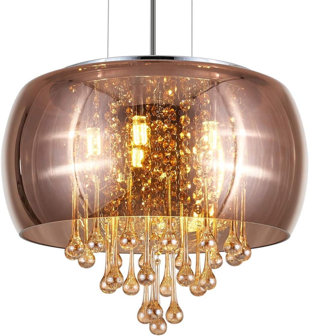 modern colored glass chandeliers