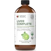 CNP | Liver Complete Liquid 16oz - Milk Thistle Chanca Piedra Detox Aid | Liver Support Liquid With Milk Thistle, Chanca Piedra &amp; D&amp;Elion Root For Herbal Cleanse &amp; Digestive Balance Routines