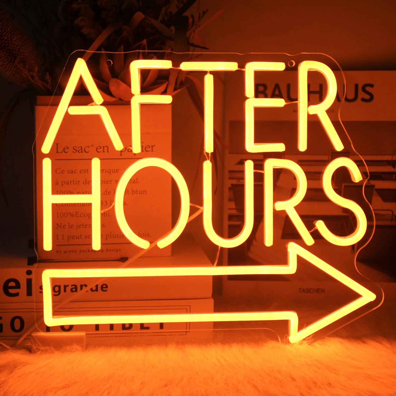 After Hours Neon Sign Bar LED Neon Lights Signs