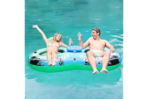Sunrio 2024 New Upgrade River Floats for Adults Heavy Duty Pool Floats River Tube Lake Floats for Adults Pool Floats Pool Lounger
